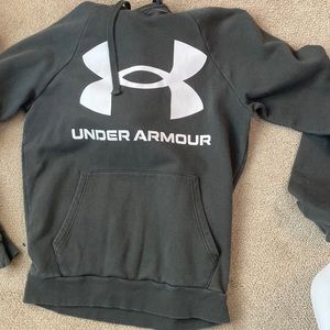 Under amour Army green hoodie